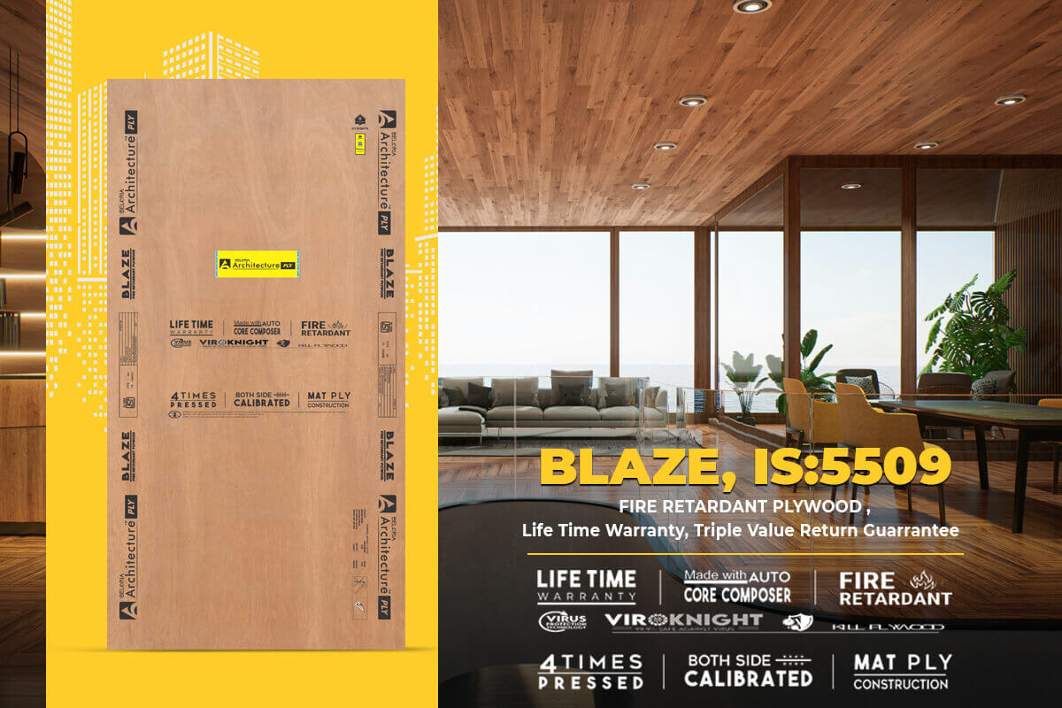 Blaze Fire Retardant Plywood